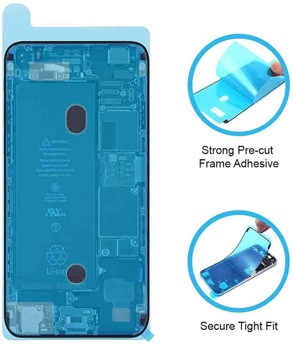 あゆみiPhone13promax本体➕シール Amazon.com: LNONLS 2Pack OEM Original Adhesive Waterproof Tape